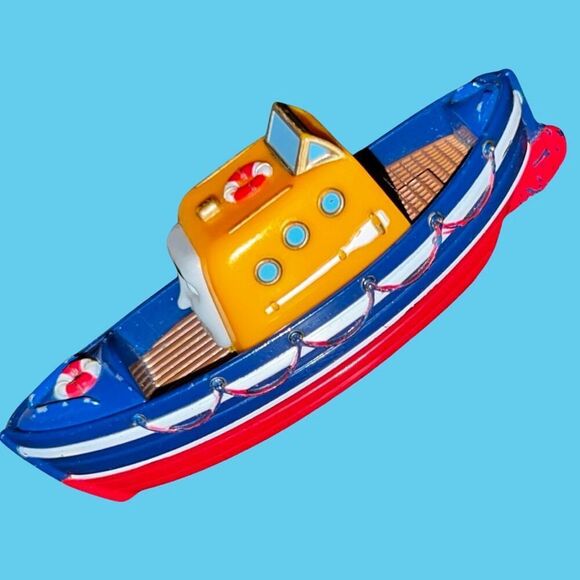 2009 Take Along Take Thomas The ‘CAPTAIN’ DieCast Metal BOAT B9 - Picture 4 of 6